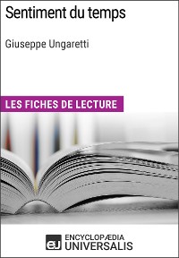 Cover Sentiment du temps de Giuseppe Ungaretti