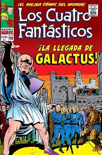 Cover Biblioteca Marvel. Los cuatro fantásticos 10