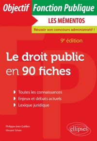 Cover Le droit public en 90 fiches