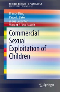 Cover Commercial Sexual Exploitation of Children
