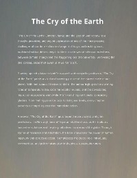 Cover Core Energy: The Cry of the Earth