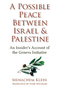 Cover A Possible Peace Between Israel and Palestine