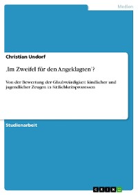 Cover ‚Im Zweifel für den Angeklagten’?