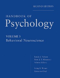 Cover Handbook of Psychology, Volume 3, Behavioral Neuroscience