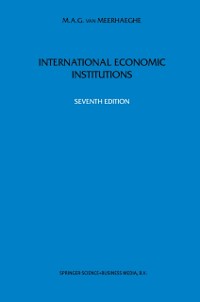 Cover International Economic Institutions