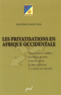 Cover Privatisations en Afrique occidentale