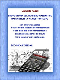 Cover Breve storia del pensiero matematico dall'antichità al nostro tempo