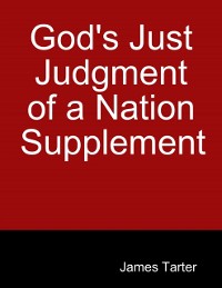 Cover God's Just Judgment of a Nation Supplement