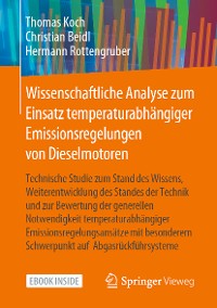 Cover Wissenschaftliche Analyse zum Einsatz temperaturabhängiger Emissionsregelungen von Dieselmotoren