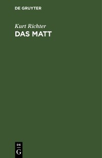 Cover Das Matt