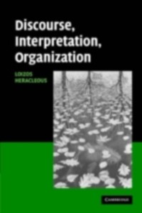 Cover Discourse, Interpretation, Organization