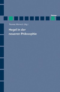 Cover Hegel in der neueren Philosophie