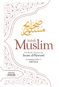 Cover Sahih Muslim (Volume Four)
