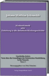 Cover Kirchenhistorik oder Einleitung in die christliche Kirchengeschichte