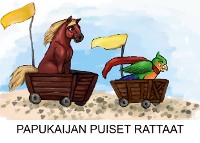 Cover Papukaijan puiset rattaat