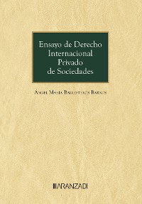 Cover Ensayo de Derecho Internacional Privado de Sociedades