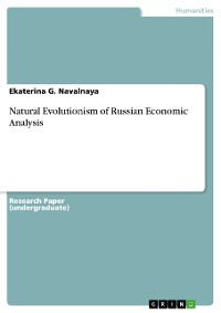 Cover Natural Evolutionism of Russian Economic Analysis