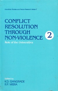 Cover Conflict Resolution through Non-Violence: Role of the Universities