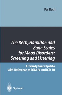 Cover Bech, Hamilton and Zung Scales for Mood Disorders: Screening and Listening