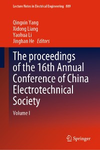 Cover The proceedings of the 16th Annual Conference of China Electrotechnical Society