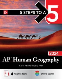 Cover 5 Steps to a 5: AP Human Geography 2024