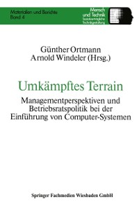 Cover Umkämpftes Terrain