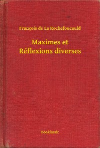 Cover Maximes et Réflexions diverses