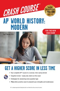 Cover AP(R) World History: Modern Crash Course, For the New 2020 Exam, Book + Online