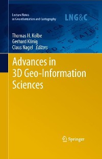 Cover Advances in 3D Geo-Information Sciences