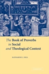 Cover Book of Proverbs in Social and Theological Context