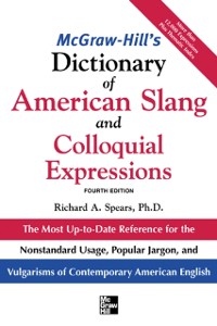 Cover McGraw-Hill's Dictionary of American Slang 4E (PB)