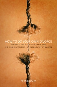 Cover How To Do Your Own Divorce