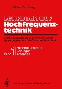 Cover Lehrbuch der Hochfrequenztechnik