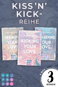 Cover Sammelband der gefühlvollen Sports-Romance-Trilogie (Kiss'n'Kick)