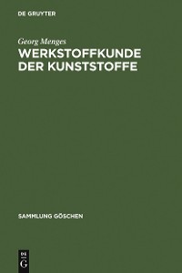 Cover Werkstoffkunde der Kunststoffe