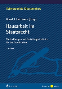 Cover Hausarbeit im Staatsrecht