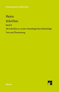 Cover Schriften. Band II