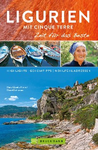 Cover Bruckmann Reiseführer Ligurien mit Cinque Terre: Zeit für das Beste