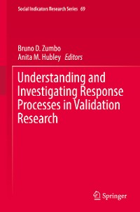 Cover Understanding and Investigating Response Processes in Validation Research