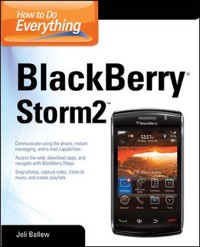 Cover How to Do Everything BlackBerry Storm2