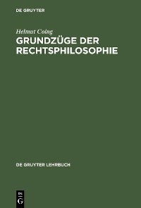 Cover Grundzüge der Rechtsphilosophie