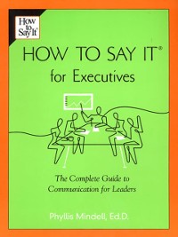 Cover How to Say it for Executives
