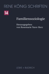 Cover Familiensoziologie