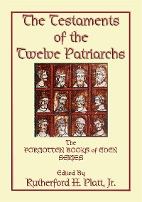 Cover THE TESTAMENTS OF THE TWELVE PATRIARCHS - the biographies of 12 giants of the ancient world