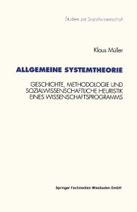 Cover Allgemeine Systemtheorie