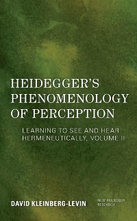 Cover Heidegger's Phenomenology of Perception