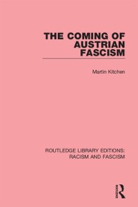 Cover Coming of Austrian Fascism