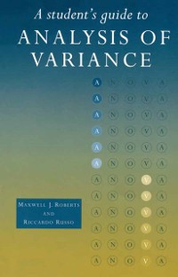Cover Student's Guide to Analysis of Variance