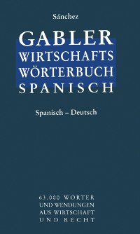 Cover Wirtschaftswörterbuch / Diccionario económico