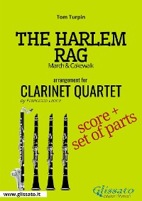 Cover The Harlem Rag - Clarinet Quartet score & parts